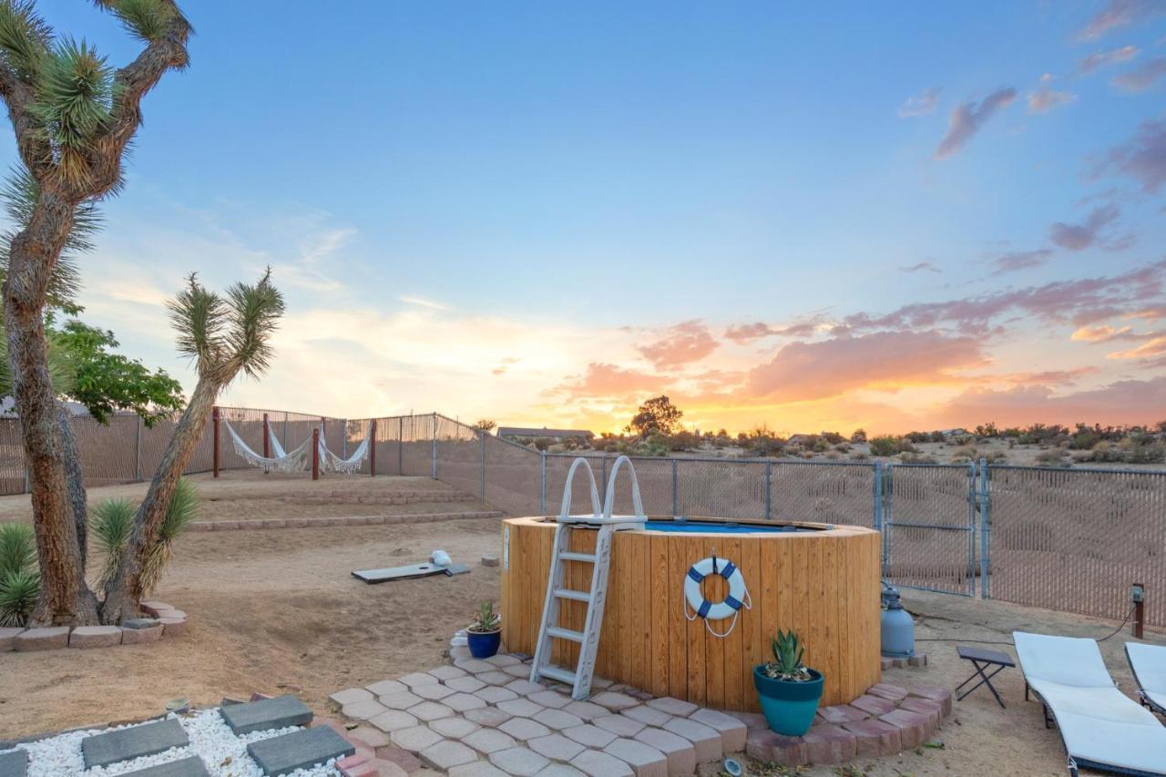 Alana House - Pool, Hot Tub, Bbq, Fire Pit And Walk To Hikes! Home Joshua Tree Exterior foto